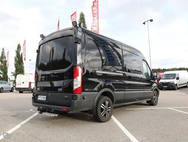 Ford Transit Van 350 2,0 TDCi 170 hv A6 Etuveto Trend L3H2 - ALV, 5-paikkainen matkailuajoneuvo, P-A Lämmitin, B-Kortillinen, Suomi-auto - J. autoturva - Ilmainen kotiintoimitus Image 2